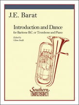 INTRODUCTION AND DANCE BARITONE / TROMBONE SOLO cover